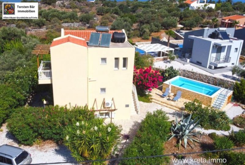Kokkino-Chorio Kreta, Kokkino Chorio Villa mit atemberaubendem Meerblick u.priv. Pool *** under offer *** Haus kaufen